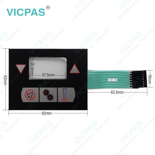 BRANSON DCX 0.80DCXS40H0R Membrane Switch Repair