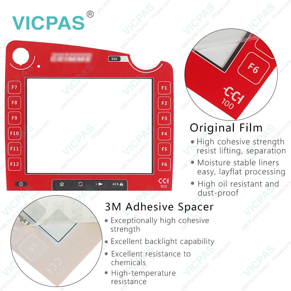 Rauch CCI 100 isobus terminal control Touch Screen Front Overlay