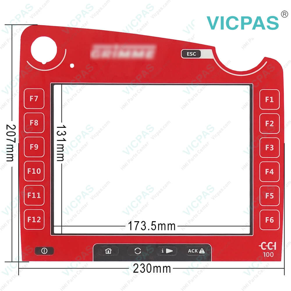 Grimme CCI 100 Isobus terminal control NTS E310708-19 REV 0 AN7605 MD280219 Repair