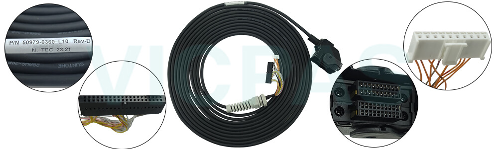 KAWASAKI Teach Pendant 50979-0360 L05 rev.D 5M Cable Repair Replacement KAWASAKI Teach Pendant 50979-0360 L05 rev.D 5M Cable Repair Replacement