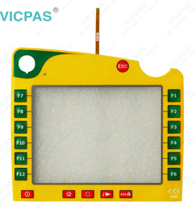 ZUNHAMMER CCI 200 MD311016 NTS F310708-22 Rev 0 475305 Touchpad Overlay