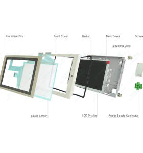 NS8-TV00-ECV2 Touchscreen for Omron NS8 Series HMI Repair