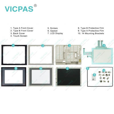 NS10-TV01 Omron NS10 Series HMI Touchscreen Repalcement