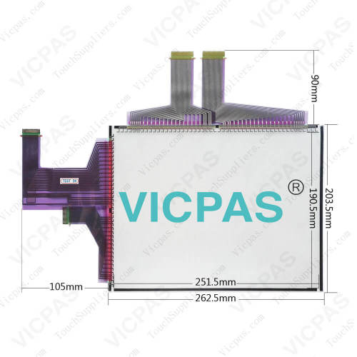 NS12-TS01-V2 Omron NS12 Series HMI Touchscreen Repair Parts