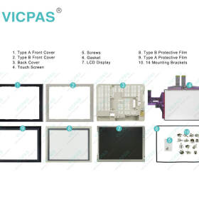NS12-KBA04 Omron NS12 Series HMI Touch Panel Repair Parts
