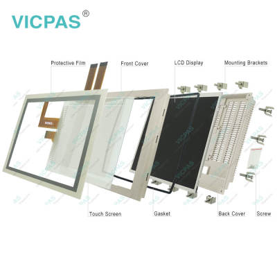 NS12-TS00-ECV2 Omron NS12 Series HMI Touchscreen Panel Glass