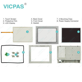 Proface PFXGP4501TADC PFXGP4501TADR Overlay Touchscreen