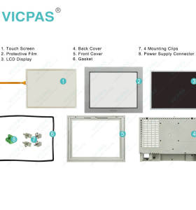 Pro-face PFXGP4501TMA PFXGP4501TMD Panel Glass Overlay