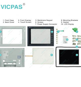 PWS6A00F-P Touch Screen Glass Protective Film Operator Keyboard Housing