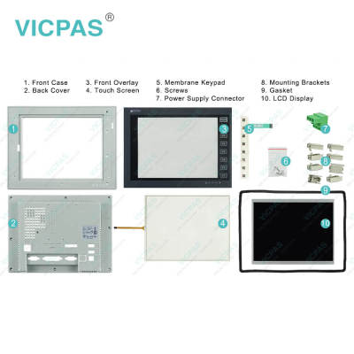 PWS6A00F-P Touch Screen Glass Protective Film Operator Keyboard Housing