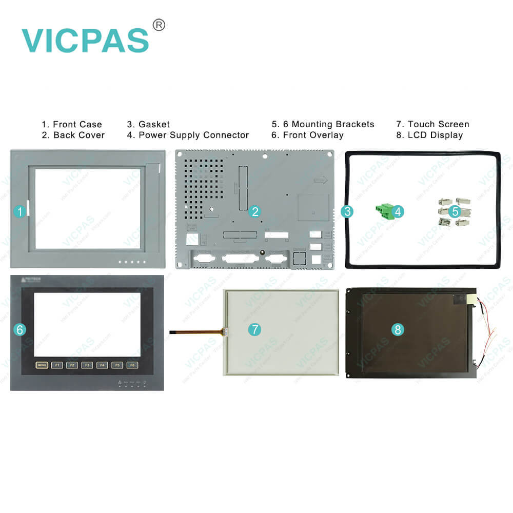 PWS6700C-N Touch Digitizer Overlay Keypad LCD Housing
