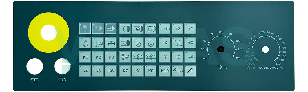 Bosch Rexroth VAM81.1-USB-NF-TA-TA-VE-MA-NNNN Keypad Membrane Switch Replacement Bosch Rexroth VAM81.1-USB-NF-TA-TA-VE-MA-NNNN Keypad Membrane Switch Replacement