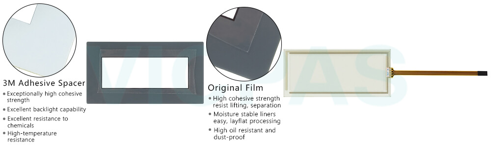 Omron NT3S Series NT3S-ST126B-E Protective Film HMI Touch Glass Repair Replacement Omron NT3S Series NT3S-ST126B-E Protective Film HMI Touch Glass Repair Replacement