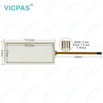 Touch screen for NT3S-ST121B-E touch panel membrane touch sensor glass replacement repair