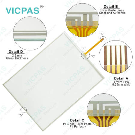 UT3-TS5-A-E UT3-TS5-B UT3-12GSV1RDA-JT1-A Touchscreen