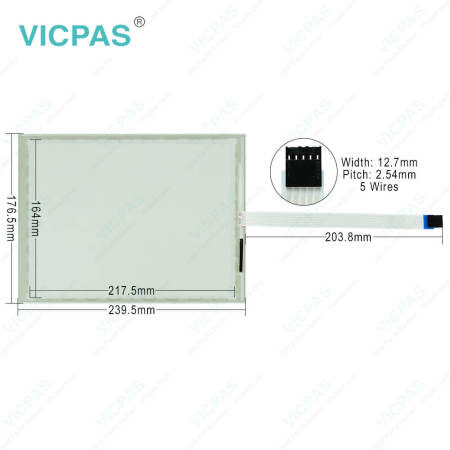 B104N18AG20-01 HMI Touch Glass Replacement