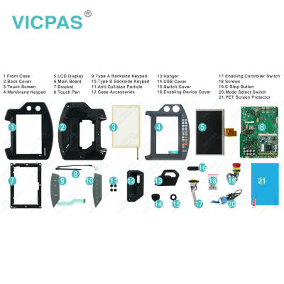 B&R 5MP7140.070N-000 Keypad Membrane Repair