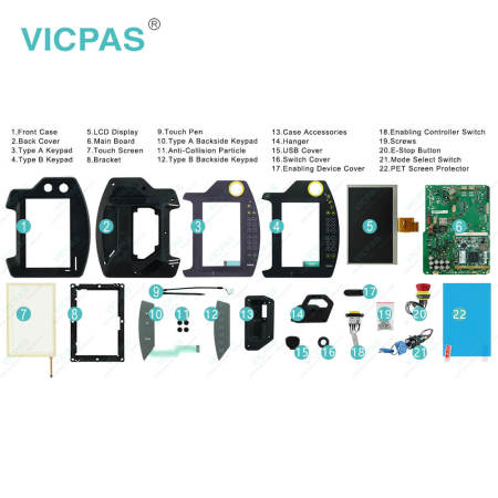 KEBA KeTop C70 ENGEL Handheld Terminal Keypad Membrane Touch Digitizer