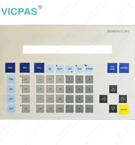 SIMADYN D OP2 6DD1670-0AG0 Switch Membrane Replacement