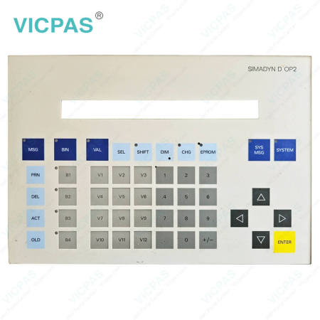 SIMADYN D OP2 6DD1670-0AG0 Switch Membrane Replacement