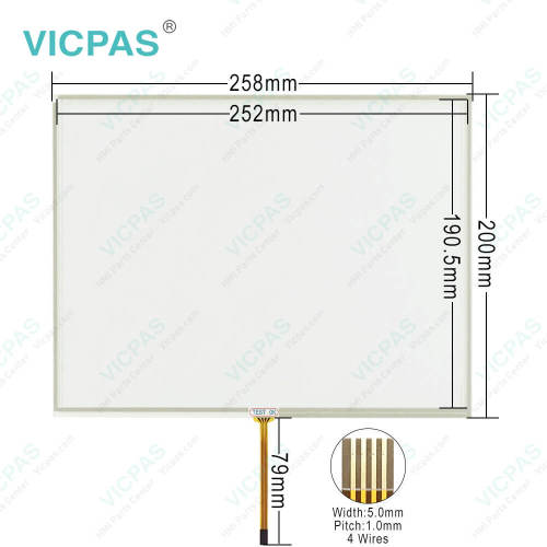 1201-680 B TTI 0516-X123 03-TW Touch Digitizer Glass