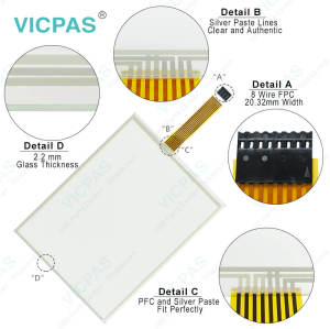 KEBA KeView V2 OP 450-LDU-2010 Front Overlay Panel Glass
