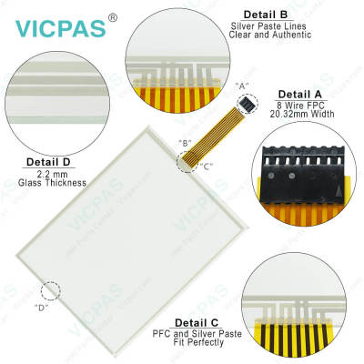 KEBA KeView V2 OP 450-LDU-2010 Front Overlay Panel Glass