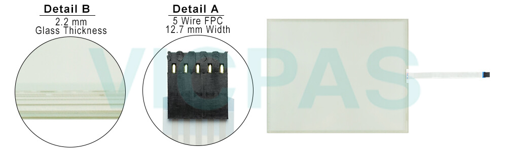 T170S-5RBA04N-0A28R0-200FH-C Higgstec HMI Panel Glass Replacement T170S-5RBA04N-0A28R0-200FH-C Higgstec HMI Panel Glass Replacement