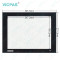 Advantech TPC-1282T-533AE Front Overlay Touchpad Repair
