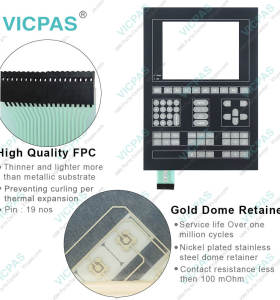 ENGLE KEBA E-CON-CC100/22179 SN. P22179-02316 Keyboard Membrane