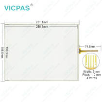 H2-121AAA / H3121A-NEOFP27 Touch Screen Panel Glass Repair