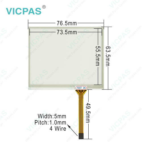 KDT-6586 Touch Screen Glass Replacement