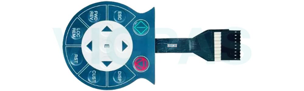 GEFRAN SIEI ADV-2075-KBX-4 ADV-2110-KBX-4 ADV-3150-KBX-4 Keypad Membrane Switch Replacement GEFRAN SIEI ADV-2075-KBX-4 ADV-2110-KBX-4 ADV-3150-KBX-4 Keypad Membrane Switch Replacement