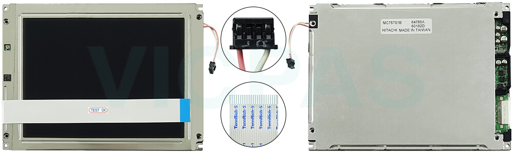 Used Compatible Sharp MC75T01B LCD Screen Replacement Used Compatible Sharp MC75T01B LCD Screen Replacement