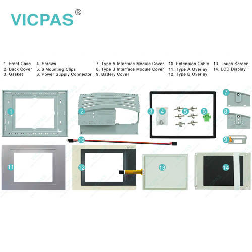 B&R PP65 4PP065.0571-K28 Touch Screen Front Overlay