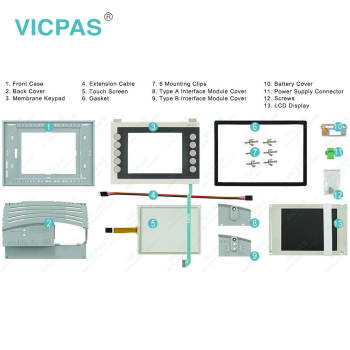 Touchscreen Panel Front Overlay for 4PP065.0573-K03