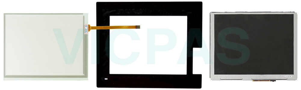 Mitsubishi GT14 series HMI GT1455-QTBDE MMI Touch Screen Front overlay LCD Display Repair Kit