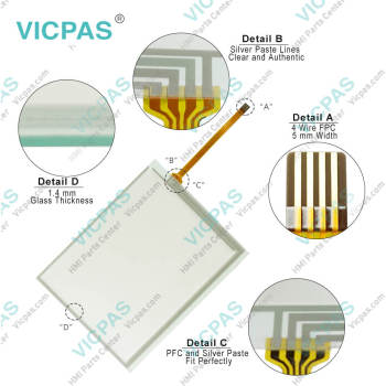 Mitsubishi GT1455-QTBDE Touch Glass Protective Film