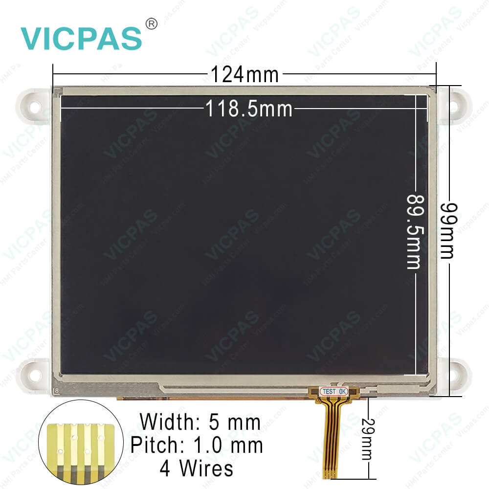 Brand New Original EDT ET057007DHU LCD Display Panel HMI Touch Glass