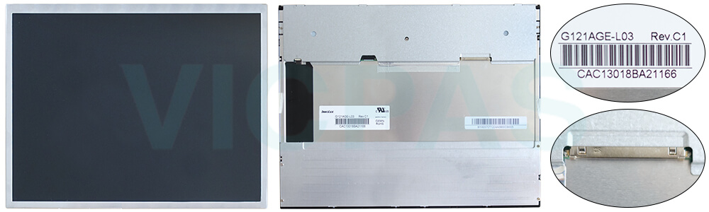 Brand New Original INNOLUX G121AGE-L03 LCD Display Panel Repair Replacement