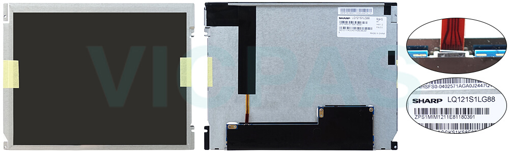 LQ121S1LG88 Sharp Original LCD Display Panel Repair Replacement