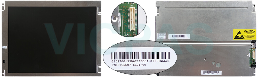 Original Tianma TM104QDS07-BLU1-00 LCD Display Replacement
