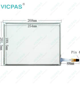 ESA Terminals HMI LTP-121F-04 Touch Panel Glass Repair