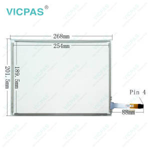 ESA Terminals HMI LTP-121F-04 Touch Panel Glass Repair