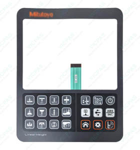Mitutoyo Linear Height Lh-600 Control Display Keypad Membrane Switch