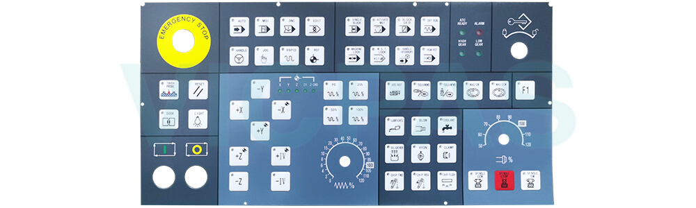 YZLJKB01F CNC Machine Tool Operation Panel Keypad Membrane Switch Repair Replacement YZLJKB01F CNC Machine Tool Operation Panel Keypad Membrane Switch Repair Replacement
