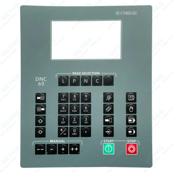 Cybelec DNC60 LCD Display Membrane Keypad Switch Repair