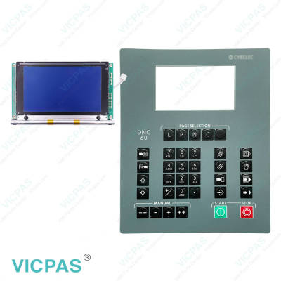 Cybelec DNC60 LCD Display Membrane Keypad Switch Repair