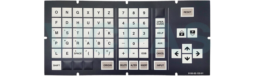 Hitachi VS40/VS50/VS60 9100-92-102-01 Membrane Keypad Repair Replacement