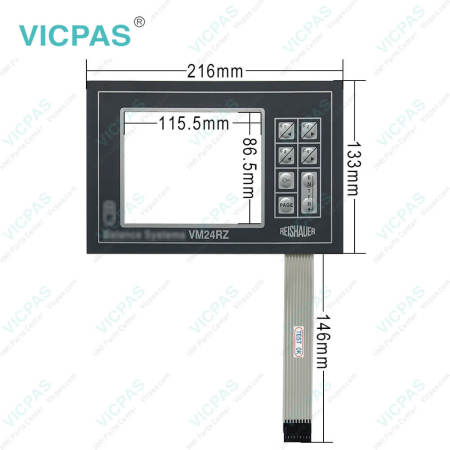 ReIshauer Balance Systems VM24RZ 9PAVM207040070 Switch Membrane